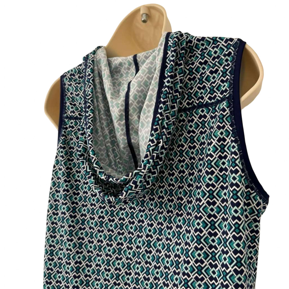 Tommy Bahama Island Active Womens Hooded Athleisure Resort Swim Dress Cover sz M - Picture 14 of 16